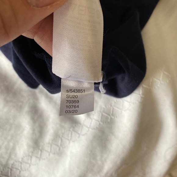 LOFT Navy Floral Midi Dress - Picture 8 of 14